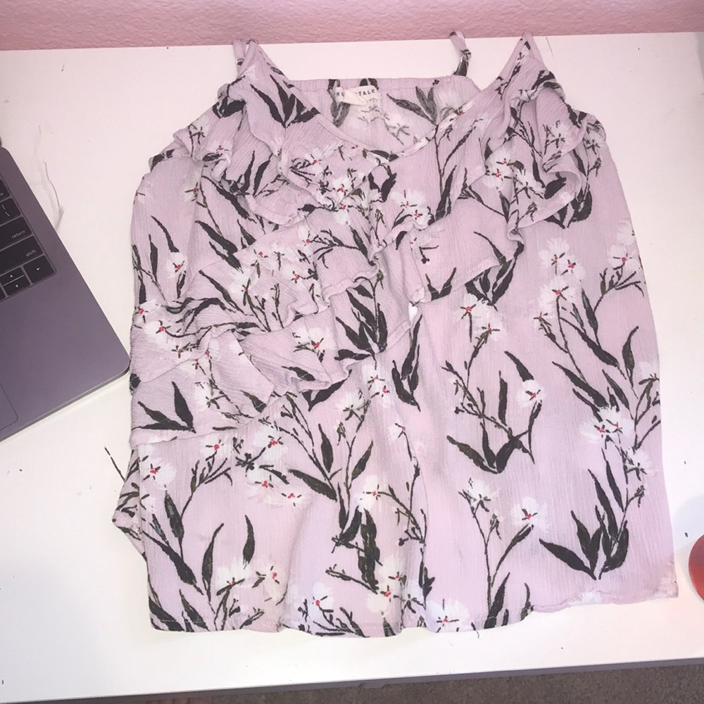 floral tank top